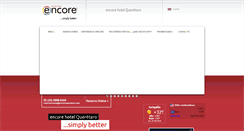 Desktop Screenshot of encorequeretaro.com